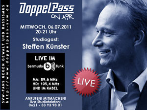 Steffen Künster bei "DoppelPass on Air"
