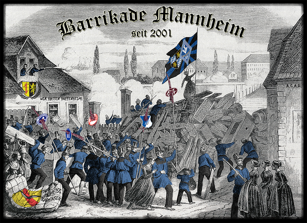 PRO Waldhof gratuliert dem Fanclub Barrikade Mannheim zum zehnjährigen Bestehen