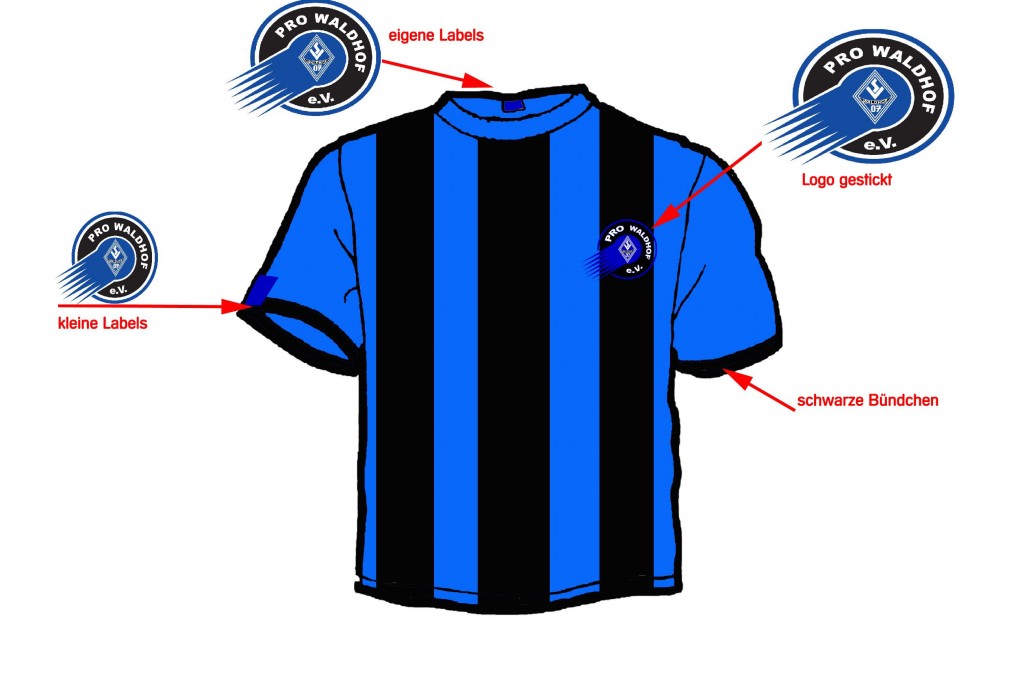 Waldhof verliert Testspiel gegen Braunschweiger Eintracht / blau-schwarze PRO Waldhof-Shirts neu im Sortiment