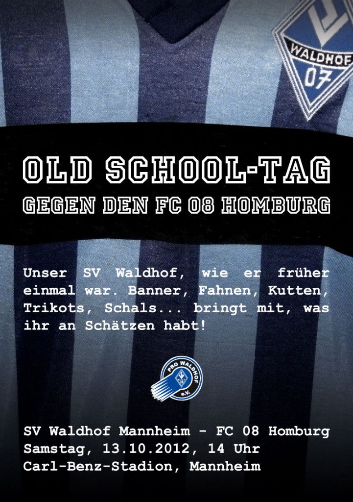 Old School-Tag gegen den FC 08 Homburg