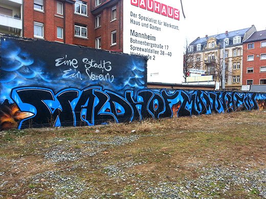 Streetart Graffiti Pro Waldhof E V