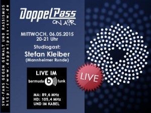Stefan Kleiber bei "DoppelPass on Air"