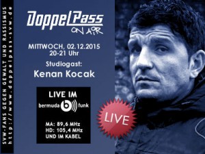 Kenan Kocak bei "DoppelPass on Air"