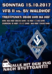Faninfos für das Auswärtsspiel beim VfB Stuttgart II
