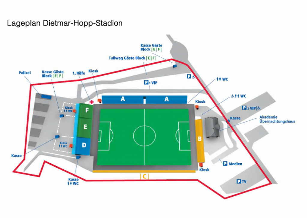 lageplan_dietmar_hopp_stadion Faninfos für das Auswärtsspiel bei der TSG Hoffenheim II