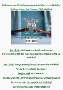 Neujahrsempfang auf dem Taunusplatz