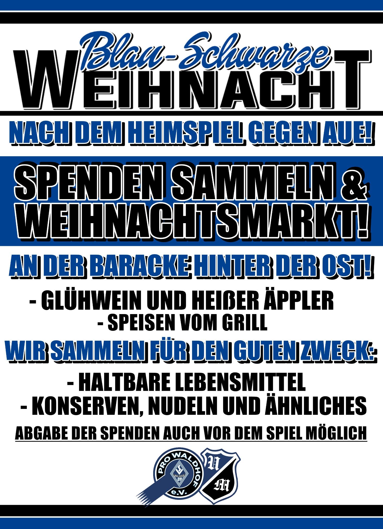Blau-Schwarze Weihnachten